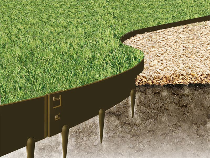 environmentally friendly landscape edging For Park Project